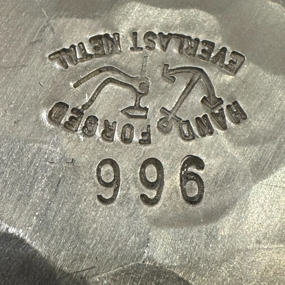 Vintage Everlast Hand Forged‎ Bowl 9.375